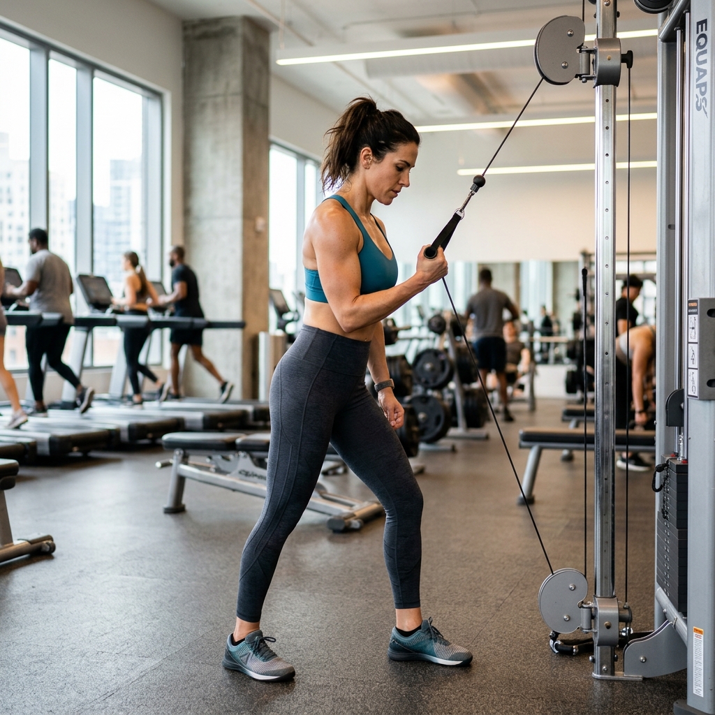 Women's fitness training at Proponitis Fitness Coimbatore